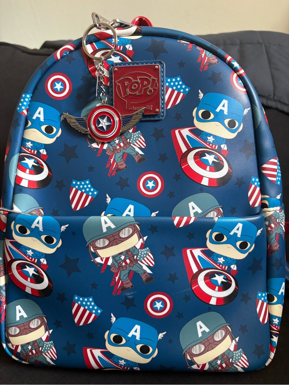 Funko Pop! Captain America Blue Mini Backpack